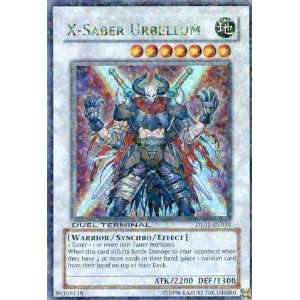 Yu Gi Oh   X Saber Urbellum   Duel Terminal 1   #DT01 EN034   1st 