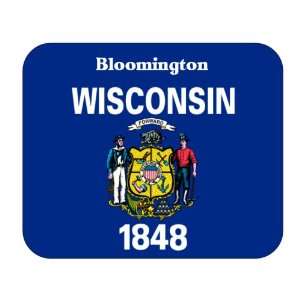  US State Flag   Bloomington, Wisconsin (WI) Mouse Pad 