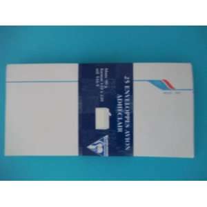  Clairefontaine, Ref. 516/5, Air Mail Envelopes, 25, White 