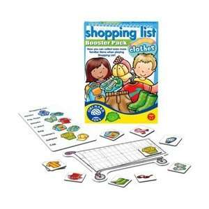 Shopping List Booster Pack   Clothes Toys & Games