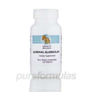   Biologics Adrenal Glandular 120 Tablets
