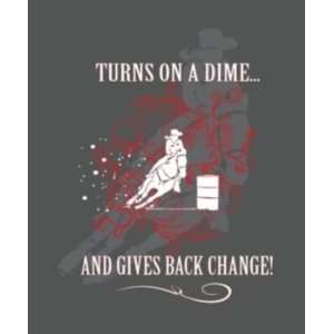  Turns On A Dime Gives Back Change T Shirt Large Pet 