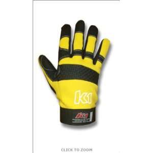  K1 Mechanics Pit Glove Yellow Automotive