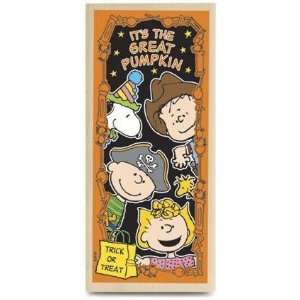  PEANUTS Trick or Treating   Rubber Stamps Arts, Crafts 