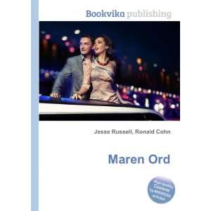  Maren Ord Ronald Cohn Jesse Russell Books