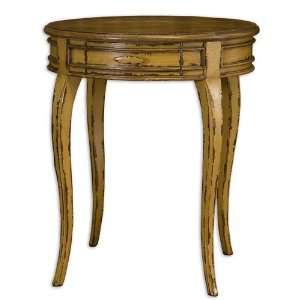  Uttermost 25527 Pasquale Table in Mahogany Stained Mango 