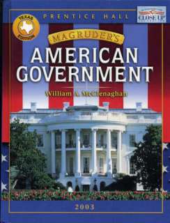   Image Gallery for Magruders American Government Texas Edition