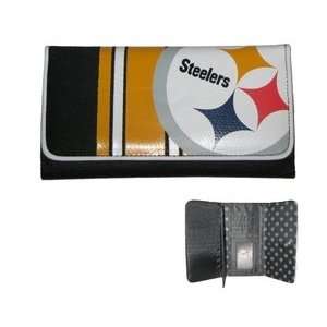 Pittsburgh Steelers Wallet Womens Clutch  Sports 