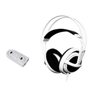  SteelSeries Siberia Full Size USB Headset (White 