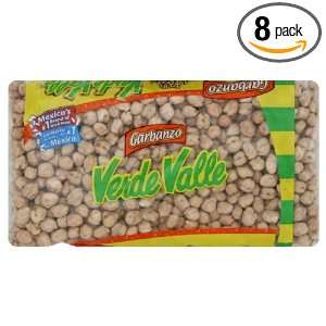 Verde Valle Beans Garbanzo, 1 pounds (Pack of8)  Grocery 
