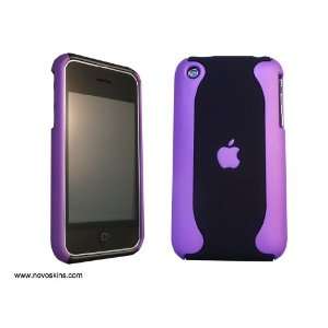  iPhone 3G/3GS Hard case Purple & black Flux Cell Phones 