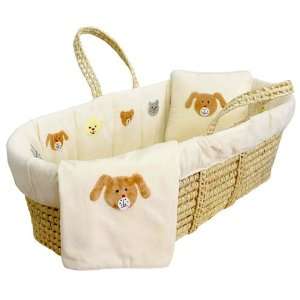  Furry Faces Moses Basket Baby