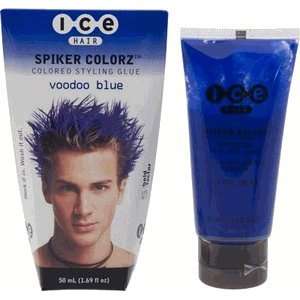 Joico Ice Spiker Colorz Metallix Colored Styling Glue Voodoo Blue 1.69 