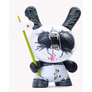  Kidrobot 2Tone Dunny Series Figure   Luck on a Spear Panda 