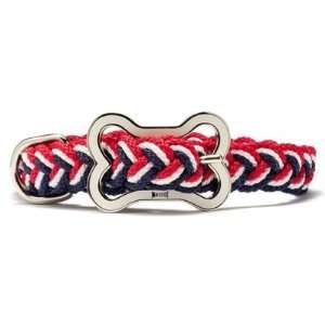  Mascot SK004 01M Sailors Knot Pet Collar in Red, White and 