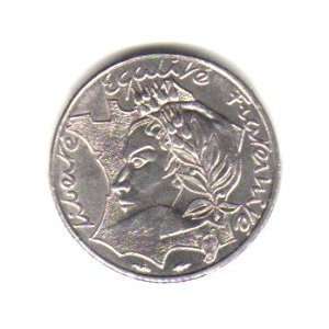  1986 France 2 Francs Coin KM#959 