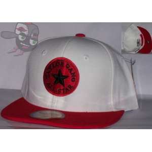 Taylor Gang All Star Two Tone White/Red Wiz Khalifa Snapback Hat Cap