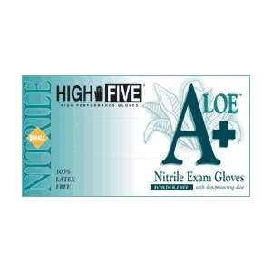 High Five Nitrile Exam Gloves/A Aloe, Small, 2000/cs  