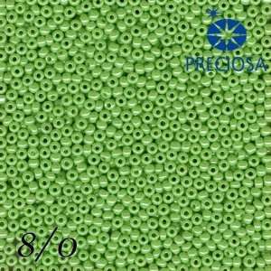  Czech Glass Seed Beads Preciosa 50 Grams (1,8 Ounce) Green 