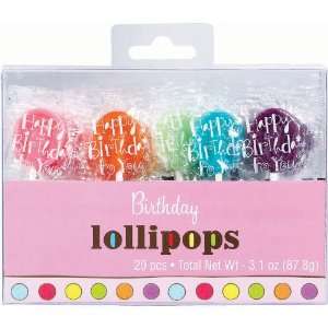  Sweet Stuff Birthday Lollipops Toys & Games