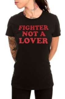  Fighter Not A Lover Girls T Shirt Plus Size 4XL Clothing