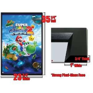  Framed Super Mario Galaxy 2 Poster Video Game Fr 0392 