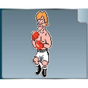  GLASS JOE from Punch Out 8bit vinyl decal sticker 