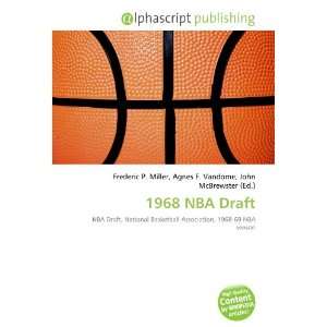  1968 NBA Draft (9786133967212) Books