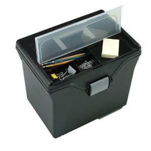   Box with Organizer Top HFB 24 Black   4pk (111022)
