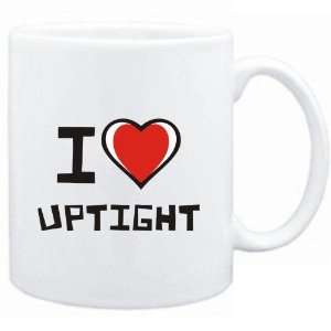  Mug White I love uptight  Adjetives