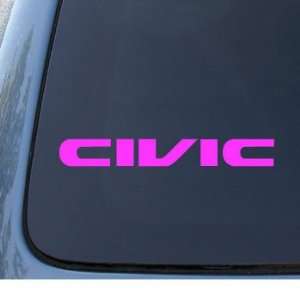 CIVIC   Honda 5.5   Car, Truck, Notebook, Vinyl Decal Sticker #1116 