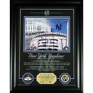  New York Yankees Tradition Archival Etched Glass 