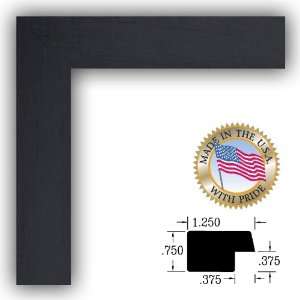 12x24 / 12 x 24 Black Stain on Hard Maple Picture Frame   NEW  1.25 