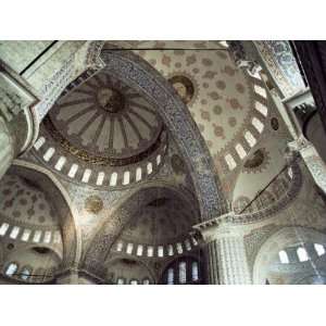  Interior of the Blue Mosque (Sultan Ahmet Mosque), Unesco 
