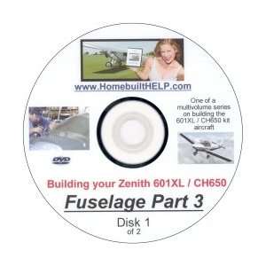  Zenith CH601XL / CH650 Fuselage Part 3 (DVD) Everything 