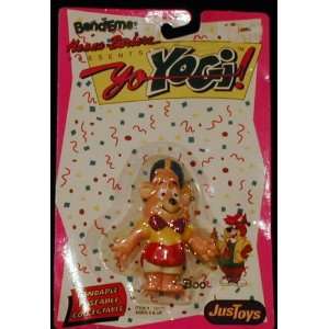  Vintage Yogi Bear Yo Yogi Bendable Boo Boo Figure Toys 