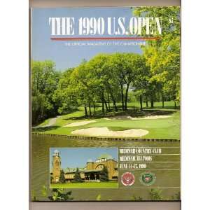  1990 US Open Golf Program Medinah C.C 