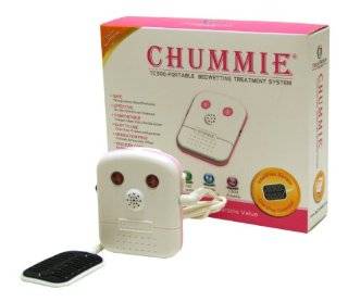 CHUMMIE Premium Bedwetting Alarm (Pink) with selectable tones, volume 