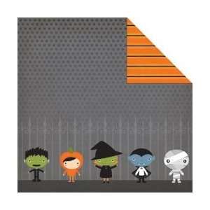   Paper 12X12 Trick Or Treaters; 25 Items/Order