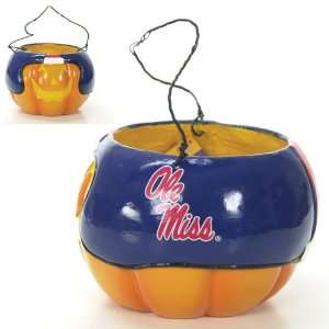  BSS   Mississippi Rebels NCAA Halloween Pumpkin Candy 