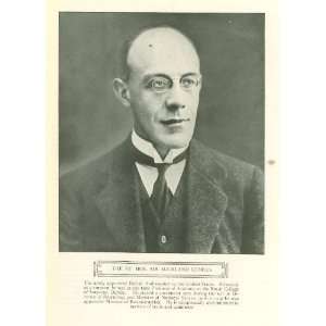  1920 Print Sir Auckland Geddes British Ambassador 