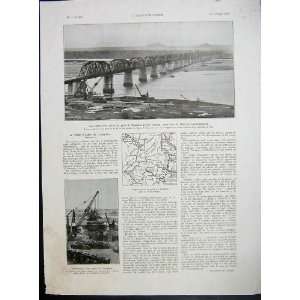   Zambezi River Bridge Mozambique Mutarara 19335 Africa
