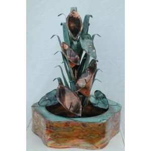  Tabletop Fountains Calla Lily Doublewall Patio, Lawn 