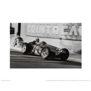    Jesse Alexander   Grand Prix Of Monaco, 1956 Canvas