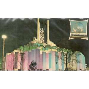 TOWER OF LIGHT, New York Worlds Fair 1964 1965, Official Worlds Fair 