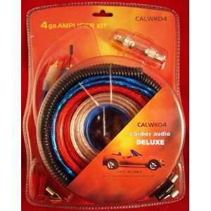  Caliber Audio 4 GA Amp Installation Kit