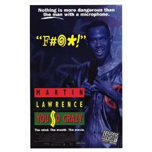  You So Crazy (1994) 27 x 40 Movie Poster Style A