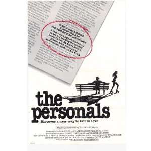 The Personals Movie Poster (11 x 17 Inches   28cm x 44cm) (1982) Style 