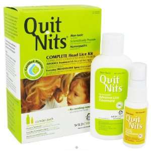   Homeopathic Wild Child Quit Nits Head Lice Kit