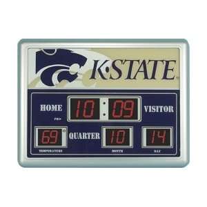  Kansas State Wildcats 14x19 ScoreBoard/Clock/Therm 